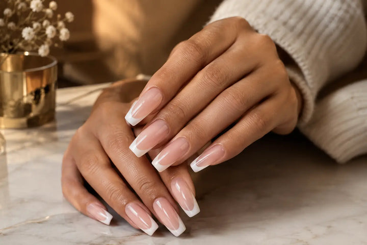 Uñas acrílicas para manos lindas y duraderas
