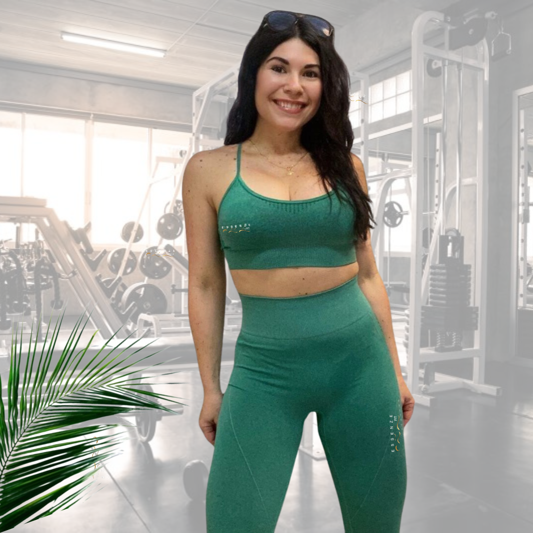 Sports bra and leggings set