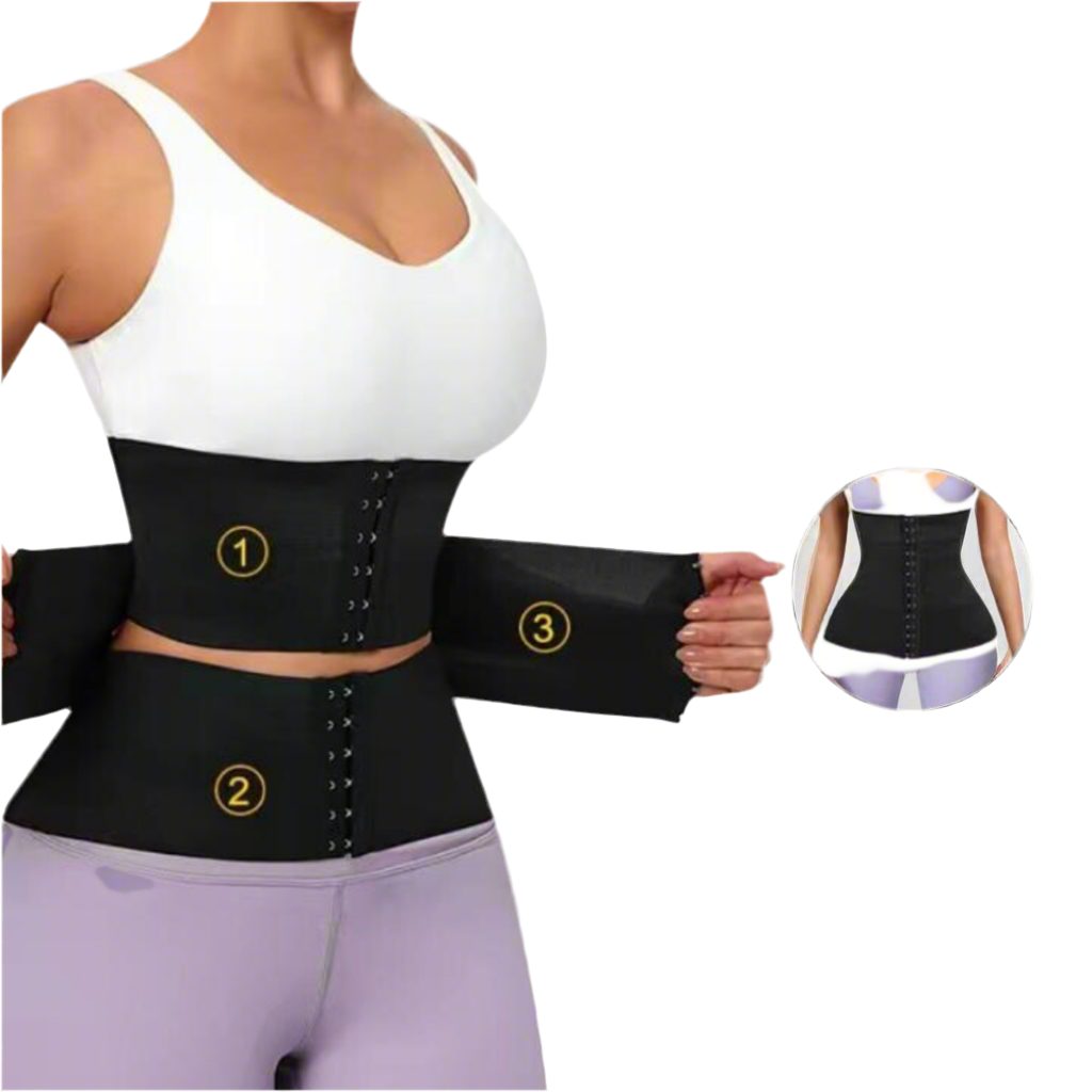 Triple Band Girdle for Greater Molding / Faja Triple Banda Para Mayor Moldeado