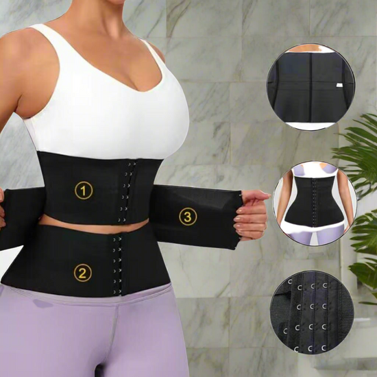 Triple Band Girdle for Greater Molding / Faja Triple Banda Para Mayor Moldeado